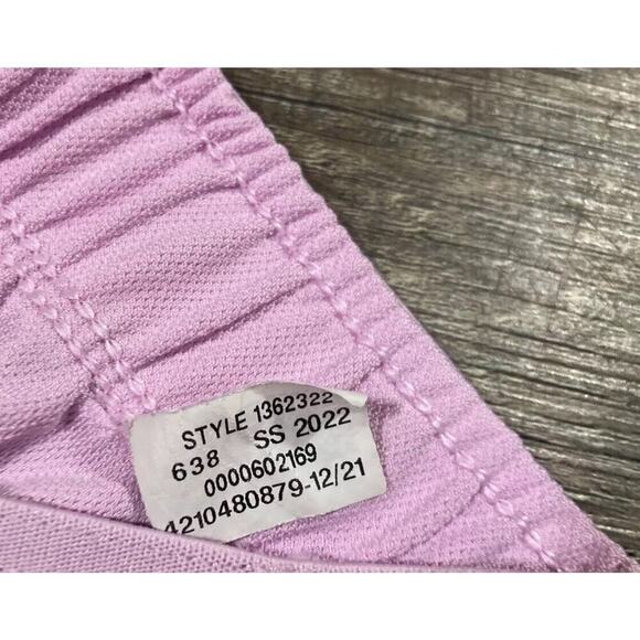 Under Armour Girls' Play Up Solid Workout Gym Shorts Stellar Pink 1362322-638 YM - Picture 5 of 8